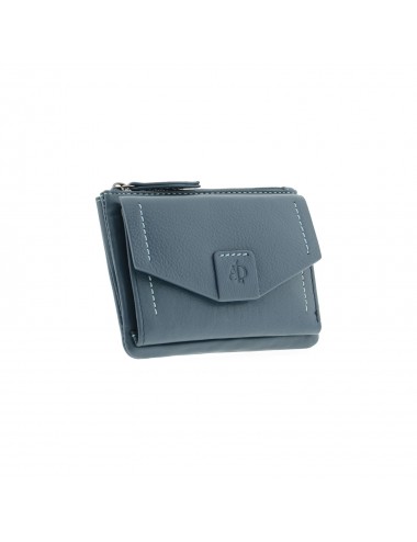 Women's small extra soft leather wallet - Golden Oak