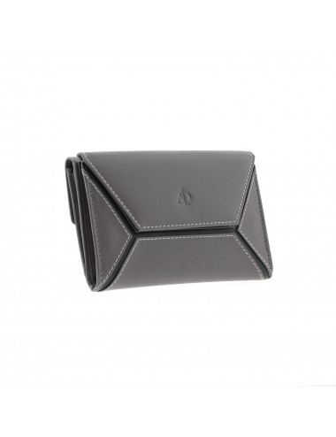 Medium wallet with RFID for women - Grey