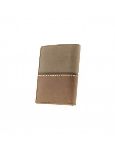Small mens wallet in leather and RFID