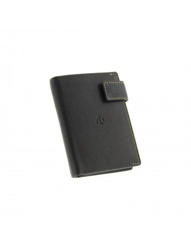 Men's wallet with pocket and button - RFID