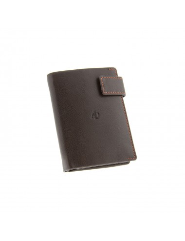 Men's wallet with pocket and button - RFID