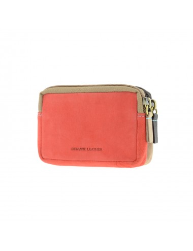 Leather women's purse with RFID