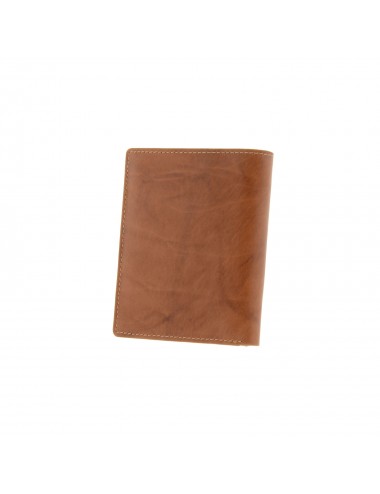 Natural leather wallet with RFID