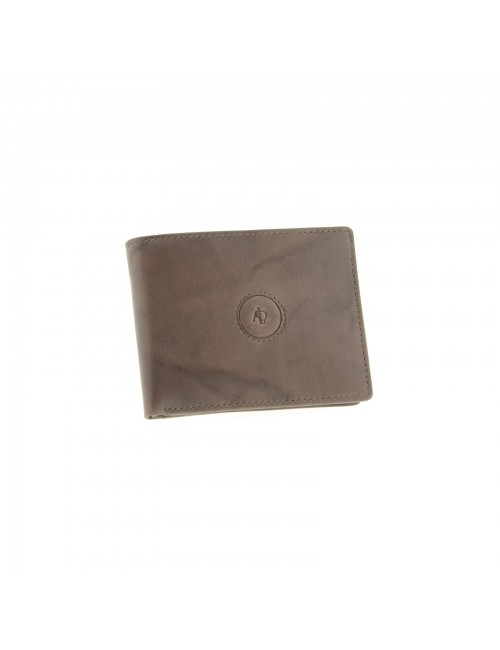 American natural leather wallet with RFID