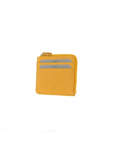 Credit card holder with zipper