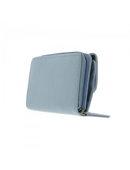 Medium leather woman's wallet RFID