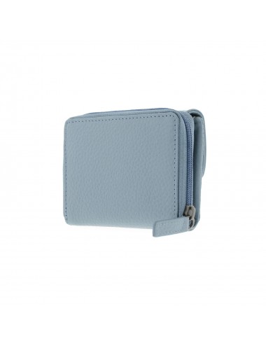 Small leather woman wallet RFID