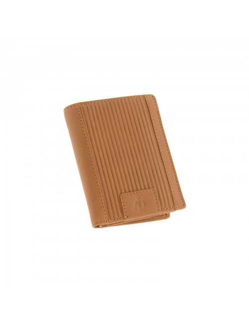 Man's wallet in leather RFID