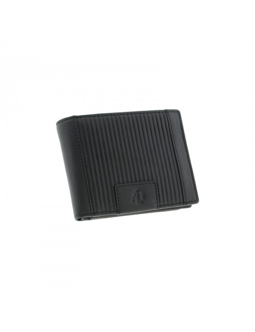 Leather man's wallet with RFID