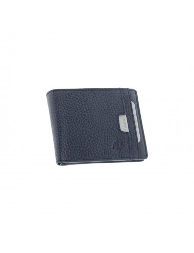 American man leather wallet RFID