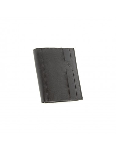 Man's wallet in cow leather RFID
