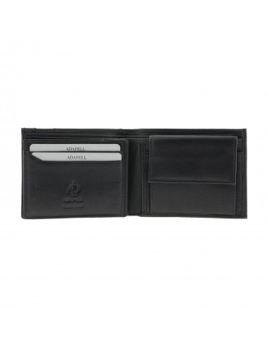 American men's wallet in leather and RFID