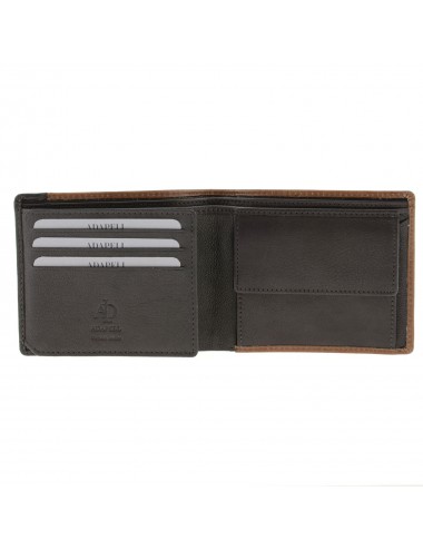 American's wallet in leather and RFID