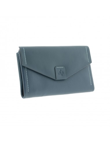 Women's wallet in extra soft large leather - Golden Oak