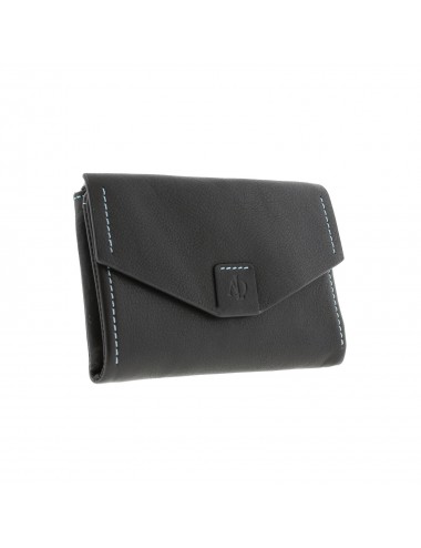 Women's medium wallet in extra soft leather - Golden Oak