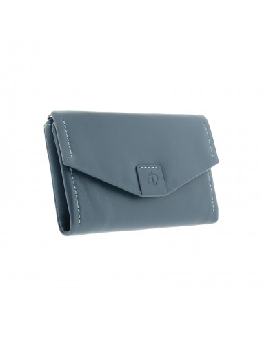Women's medium wallet in extra soft leather - Golden Oak