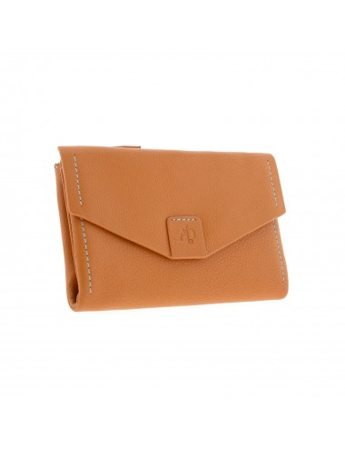 Women's medium wallet in extra soft leather - Forest