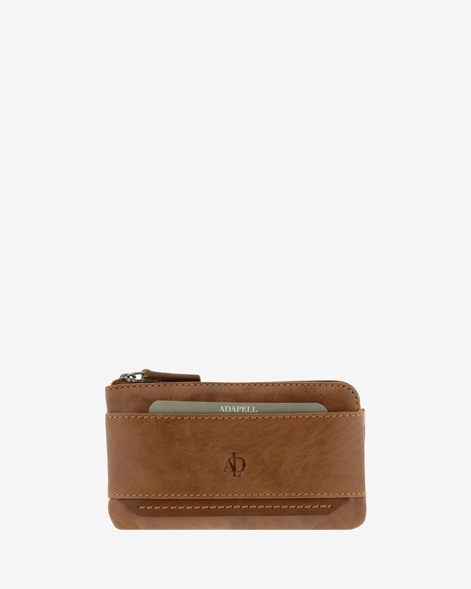 Monedero de piel para hombre con RFID – color Cuero – modelo 1649-6