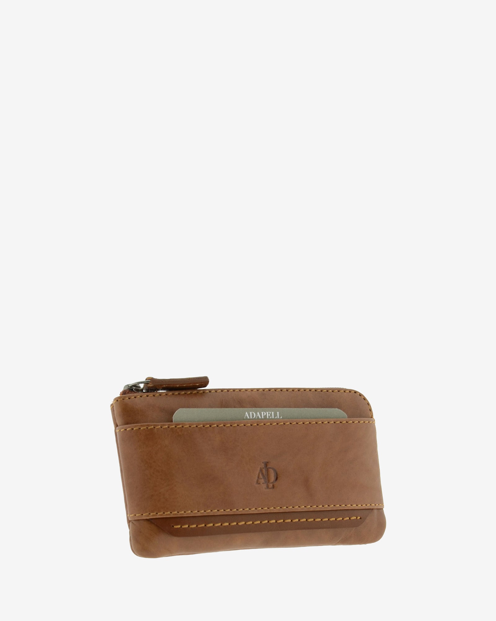 Monedero de piel para hombre con RFID – color Cuero – modelo 1649-6