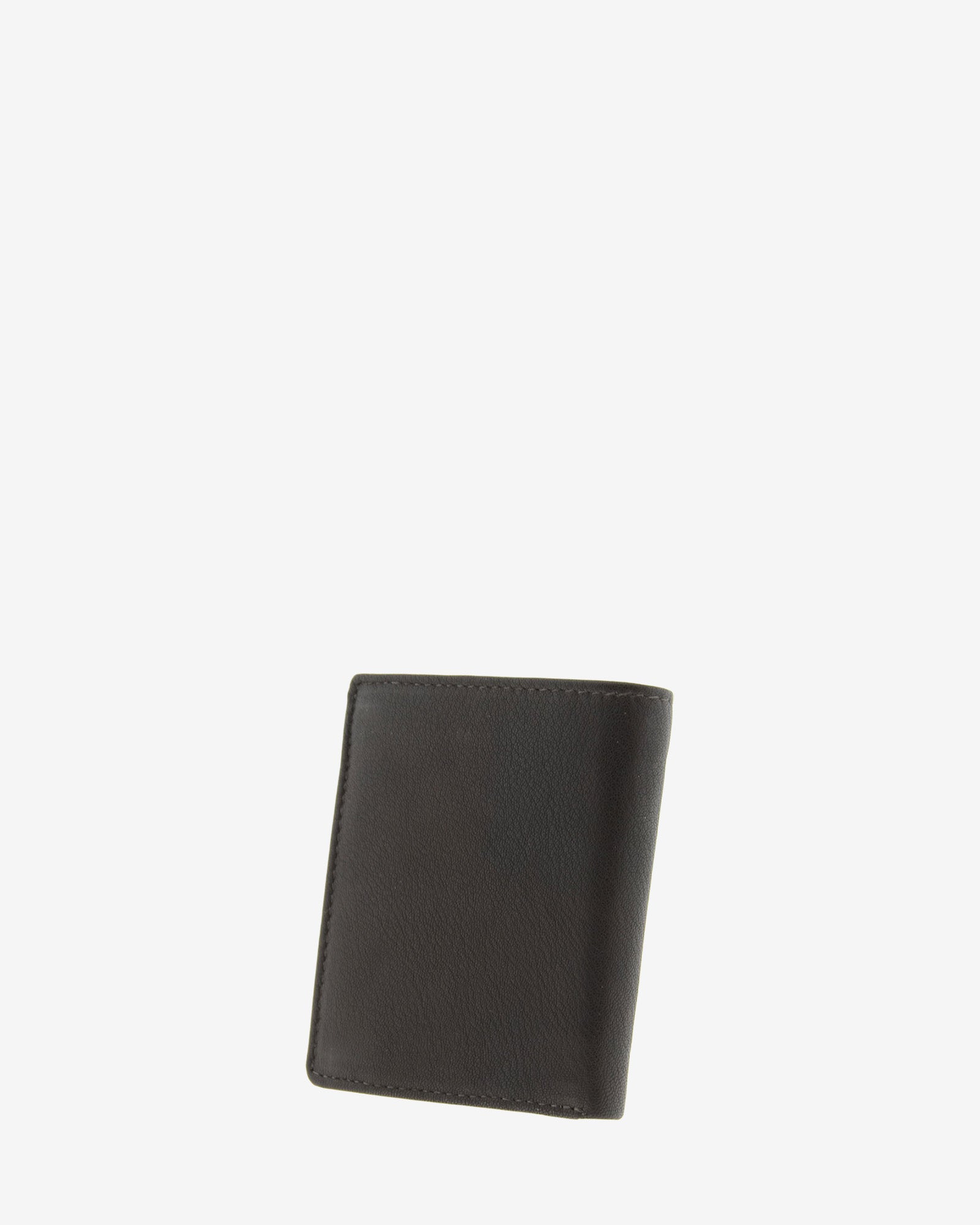 Cartera de hombre Maxwell Slim en piel marrón, parte trasera lisa sin adornos. referencia 1656-2