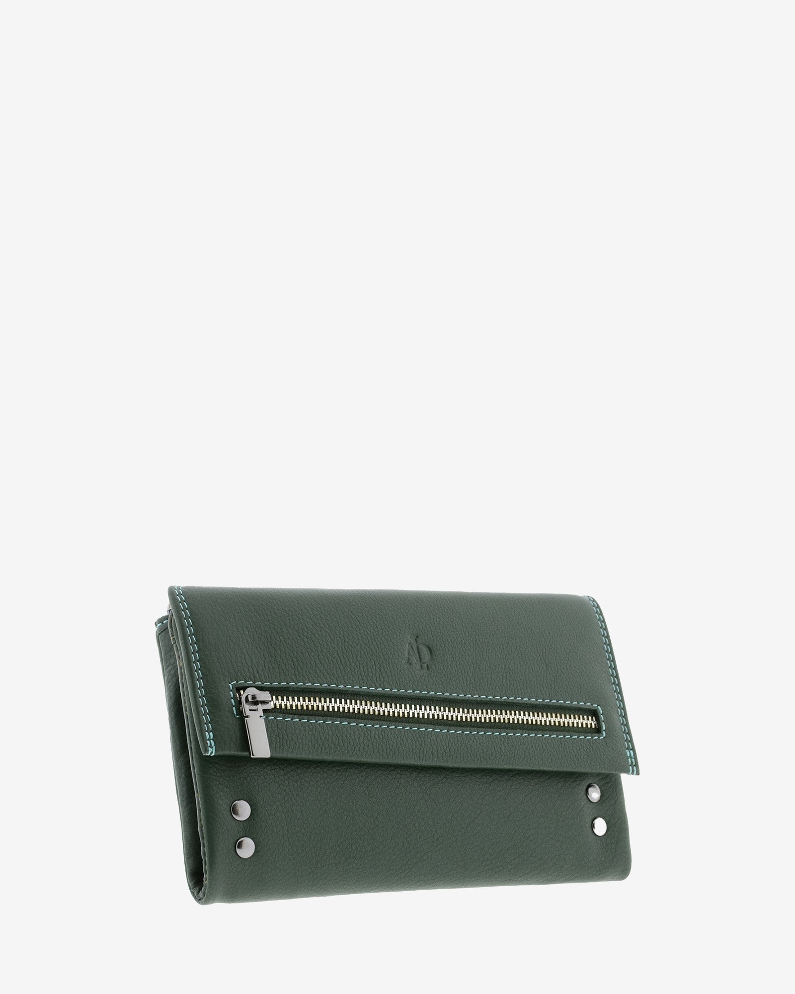 Cartera de mujer Satine Verde · Ref. 4163-5