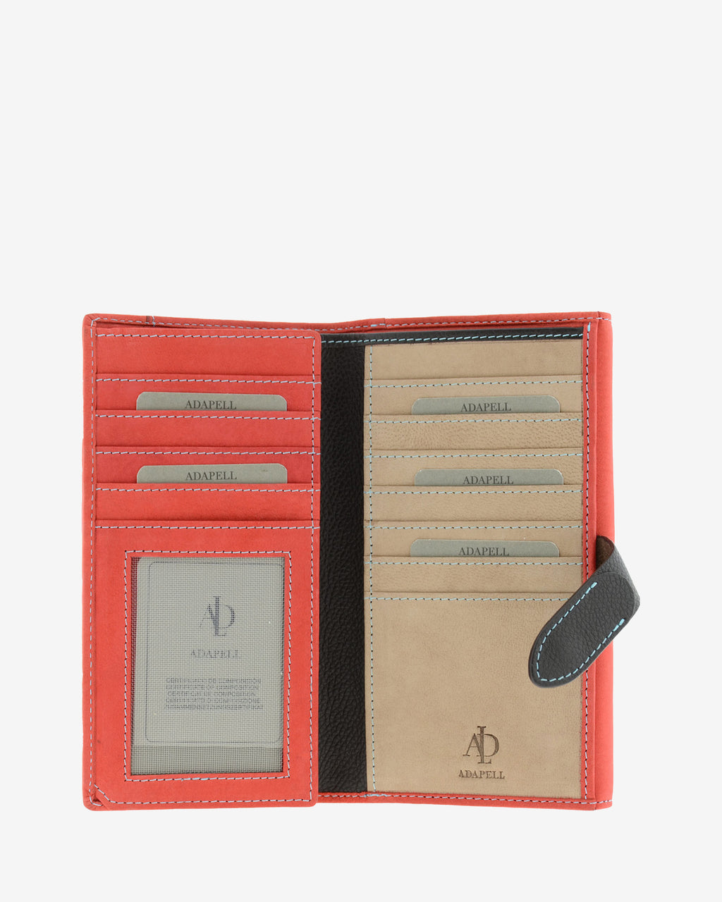 Cartera de mujer Pocket ROJO · Ref. 4196-3 con RFID