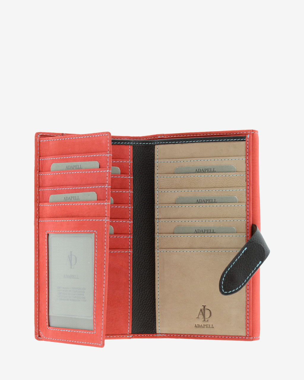 Cartera de mujer Pocket ROJO · Ref. 4196-3 con RFID