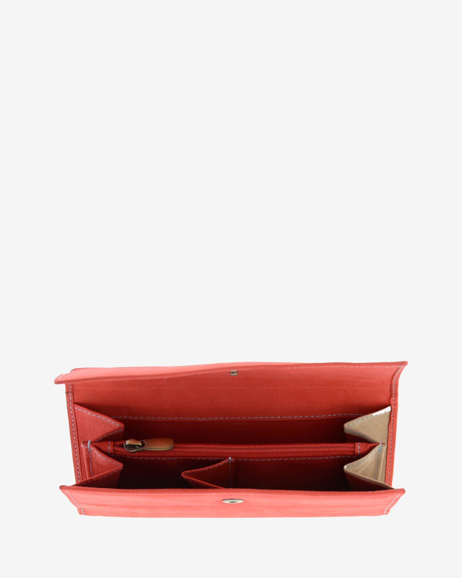 Cartera de mujer Pocket ROJO · Ref. 4196-3 con RFID