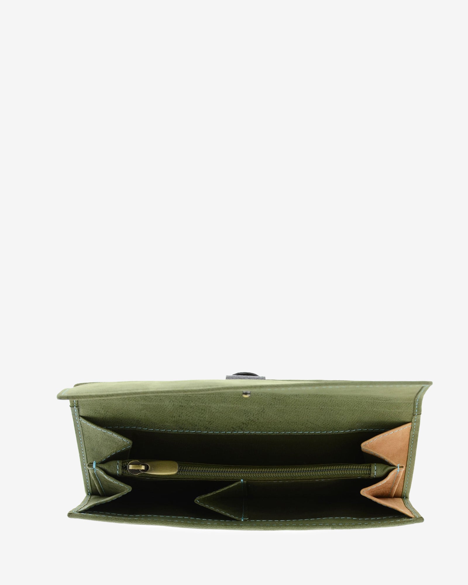 Cartera de mujer Pocket VERDE · Ref. 4196-5 con RFID