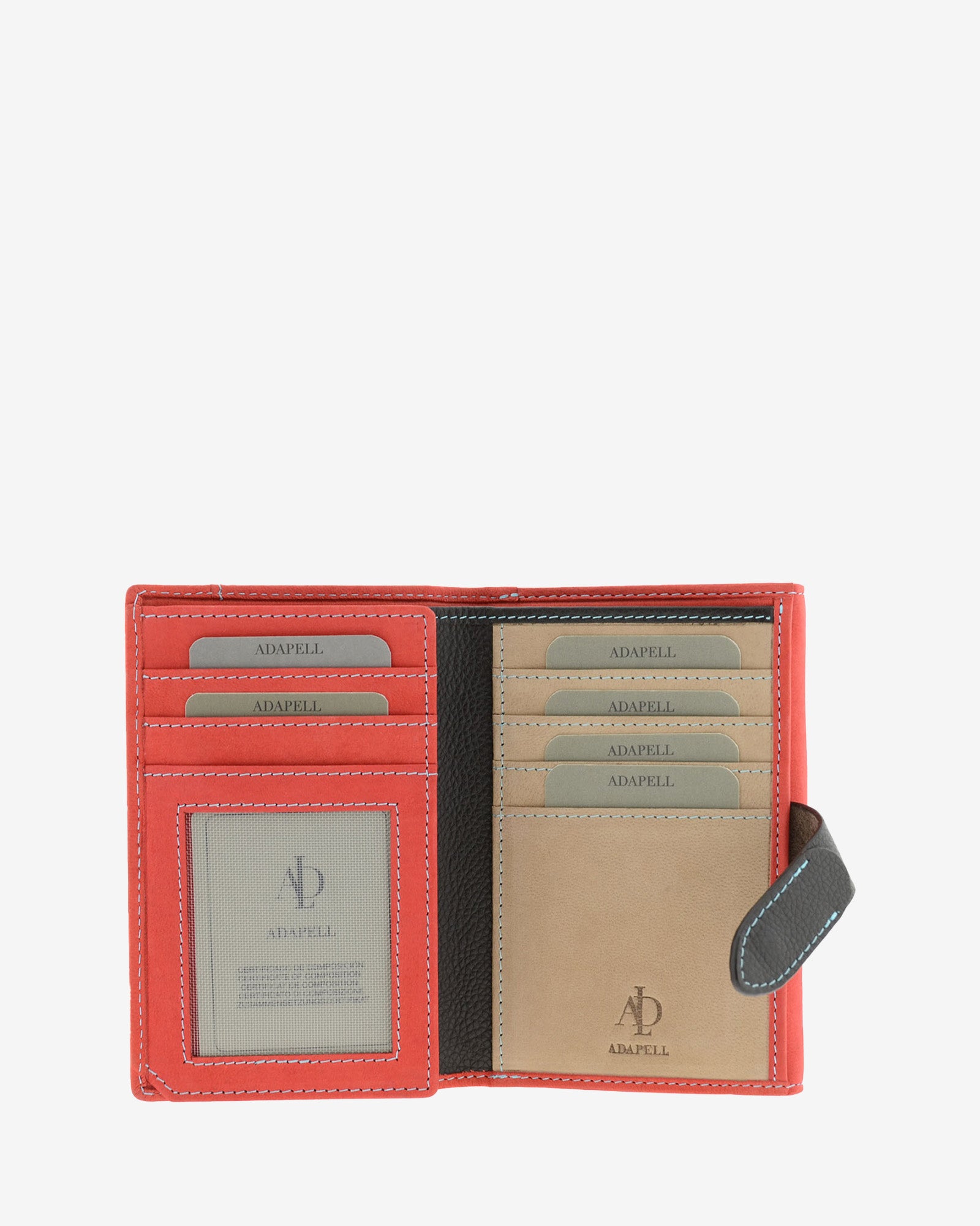 Cartera de mujer Pocket ROJO · Ref. 4197-3 con RFID