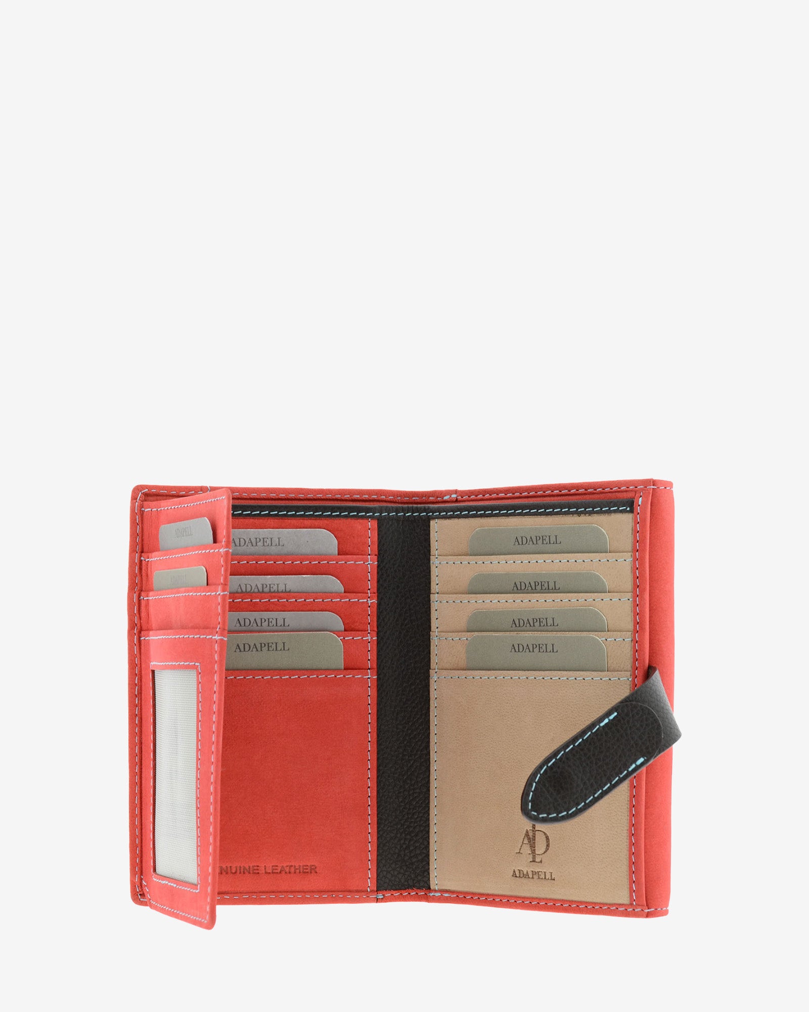 Cartera de mujer Pocket ROJO · Ref. 4197-3 con RFID
