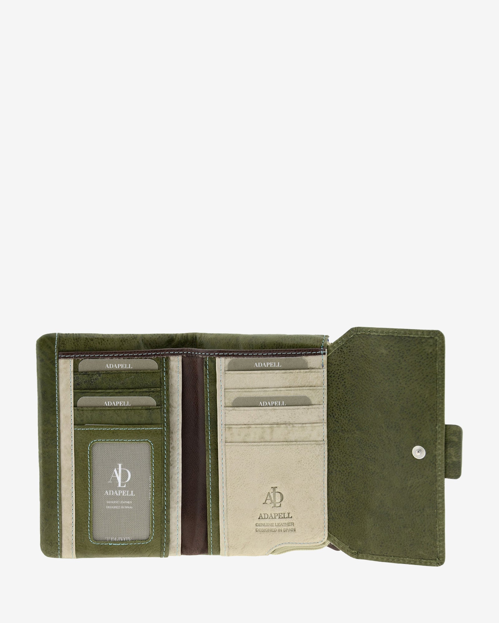 Cartera de mujer Lucía VERDE   · Ref. 4231-5