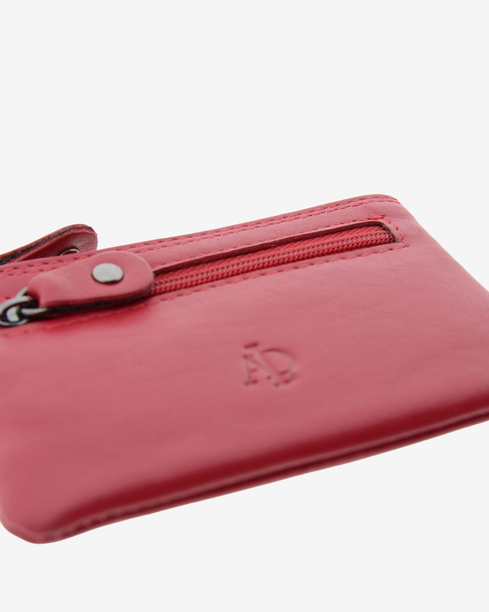 Monedero de piel – Rojo - Ref. 8010-3