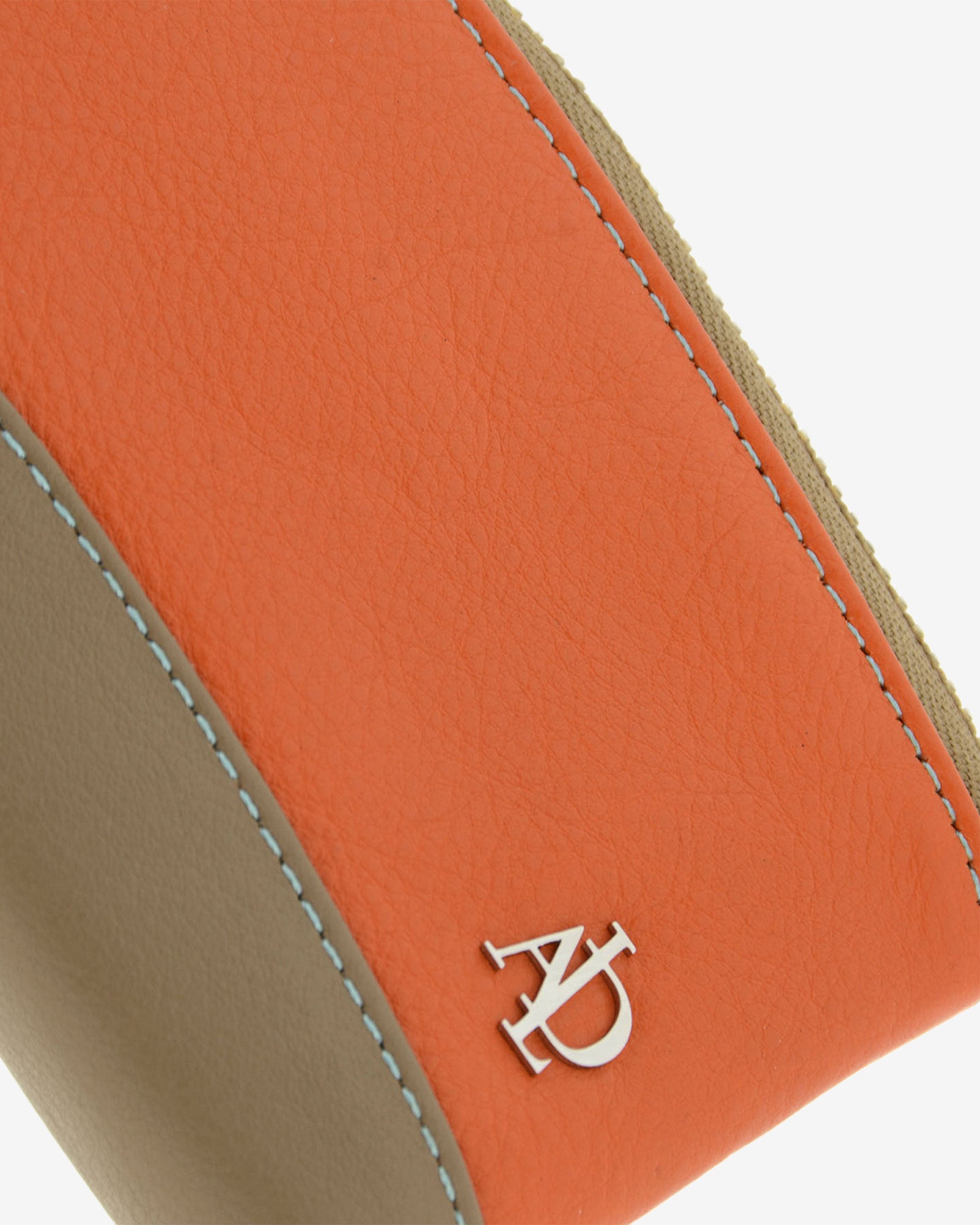 Monedero de mujer Asimetric MANDARINA  · Ref. 8014-9-C