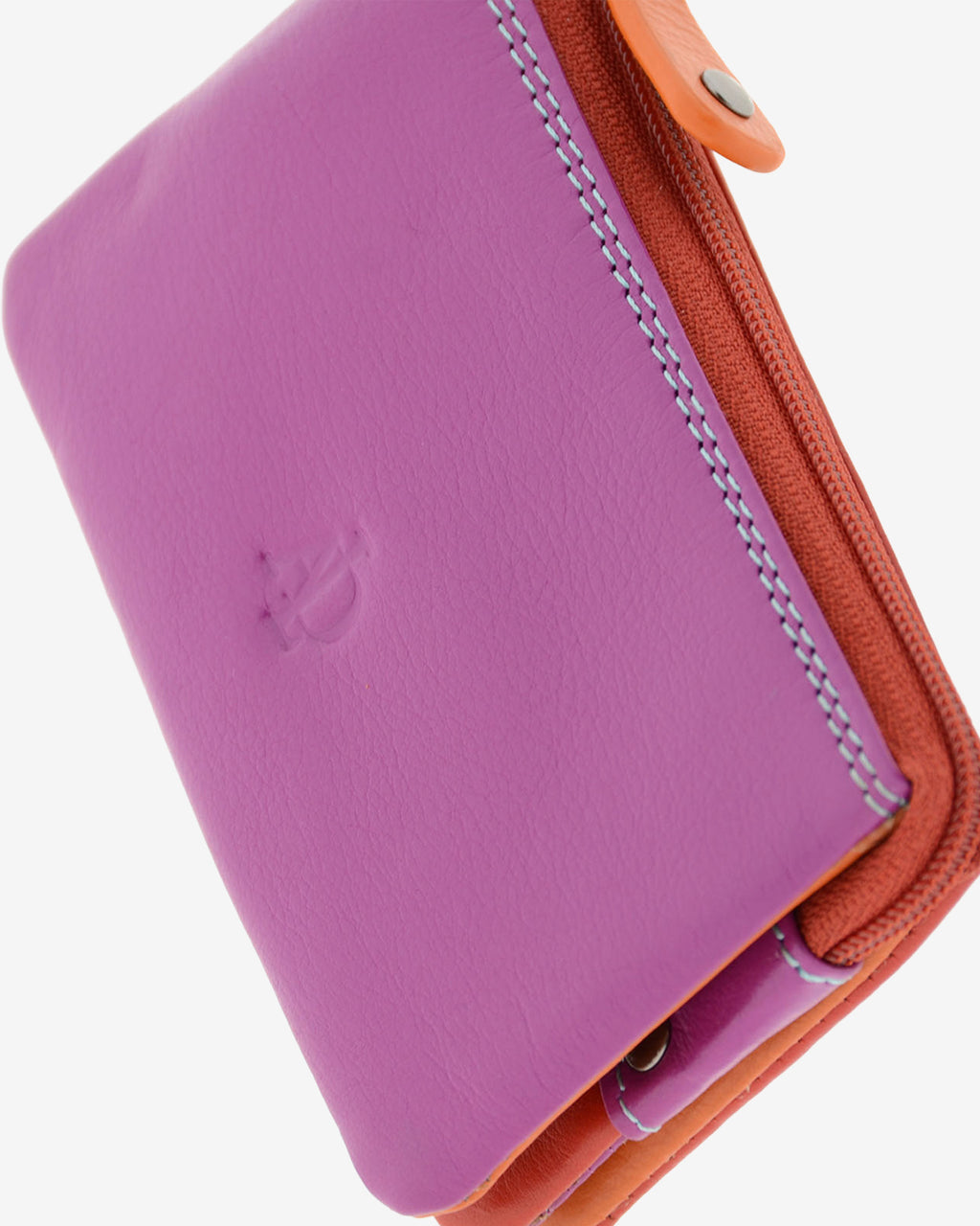 Monedero / Tarjetero de piel unisex modelo 8015-4-C