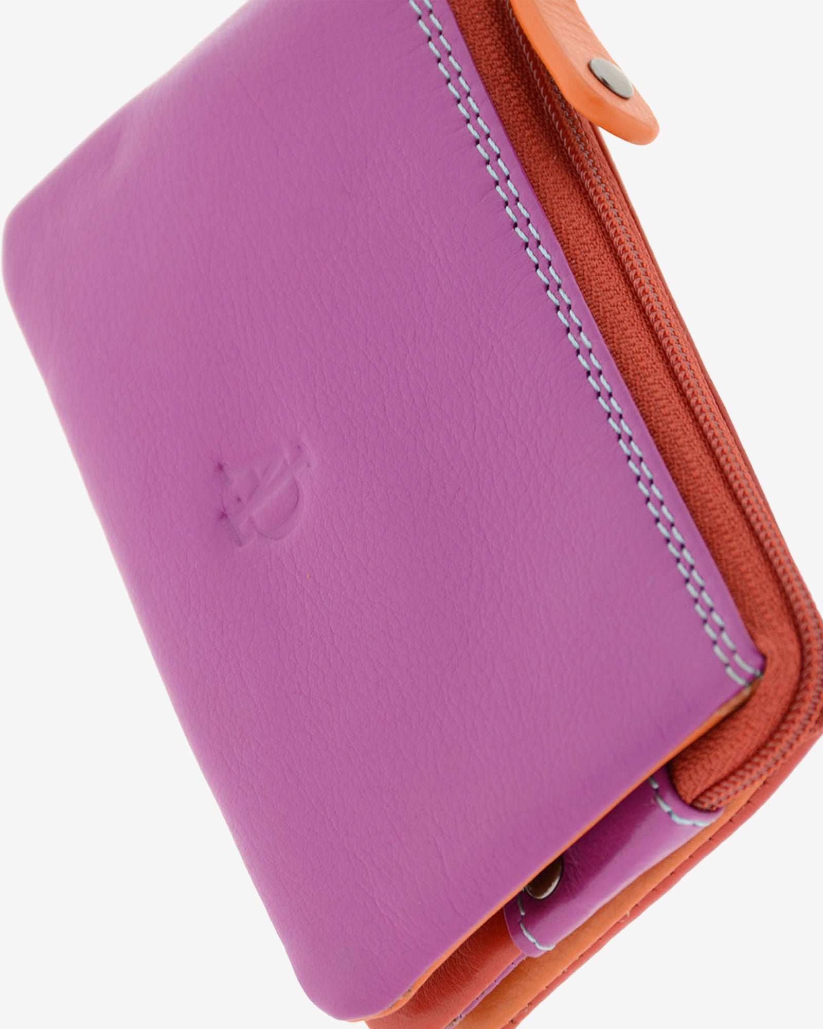 Monedero / Tarjetero de piel unisex modelo 8015-4-C