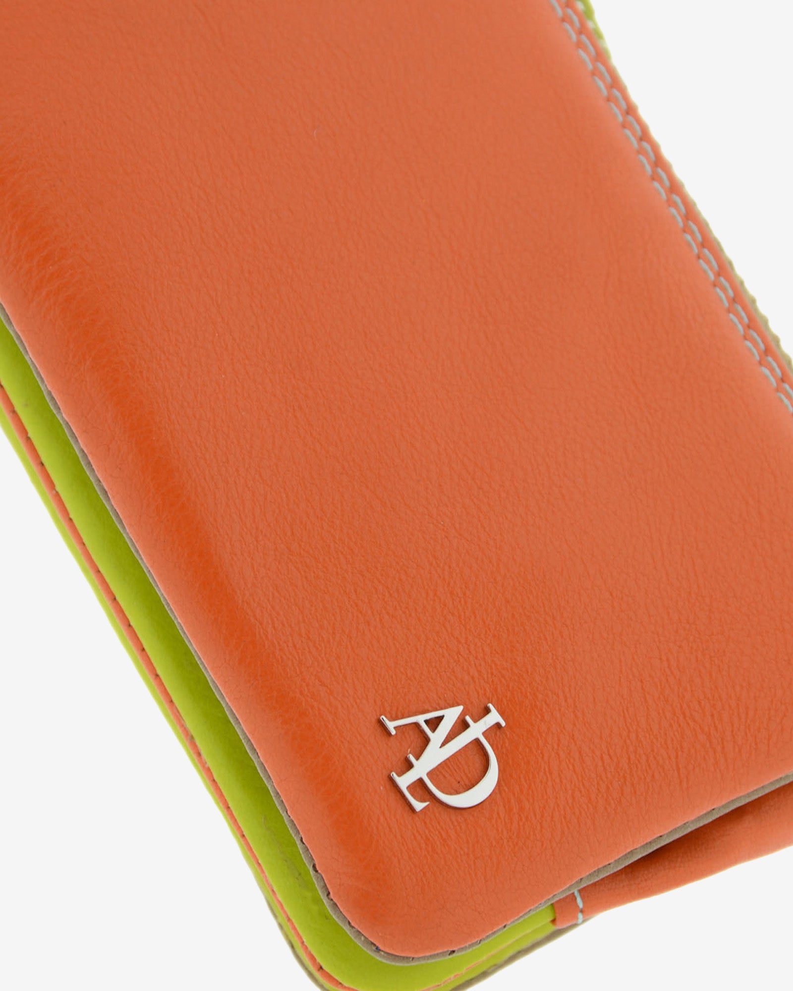 Monedero de mujer Asimetric MANDARINA  · Ref. 8015-9-C