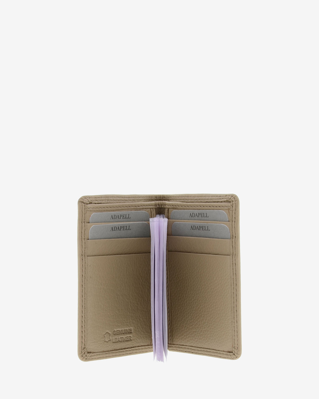 Tarjetero de piel unisex modelo 8021-12