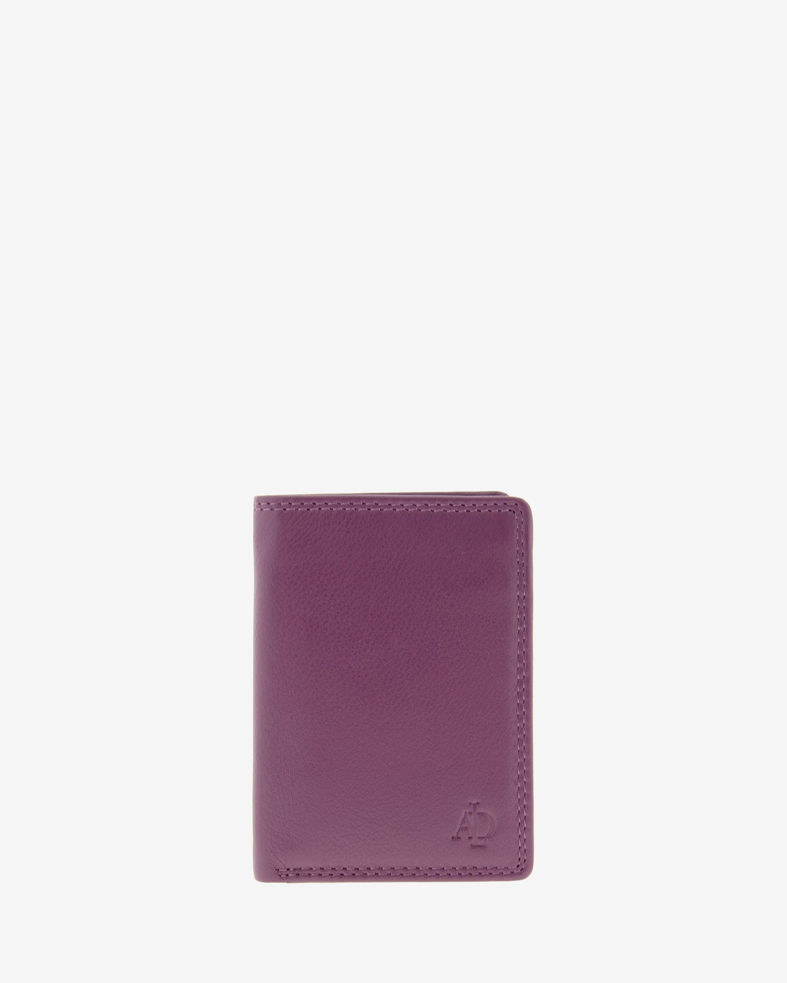 Tarjetero de piel unisex modelo 8021-4