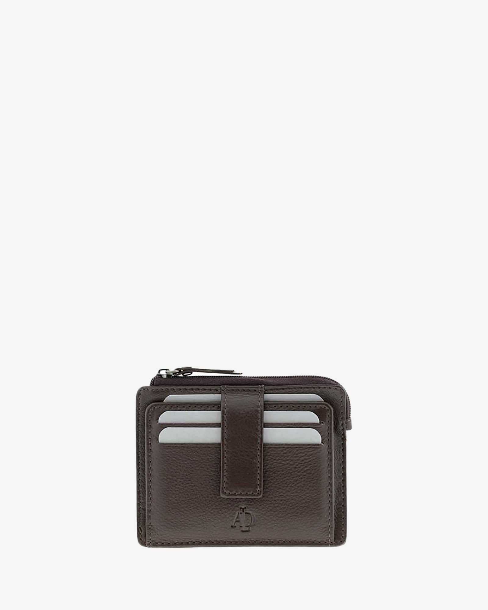 Tarjetero de piel unisex modelo 8035-2
