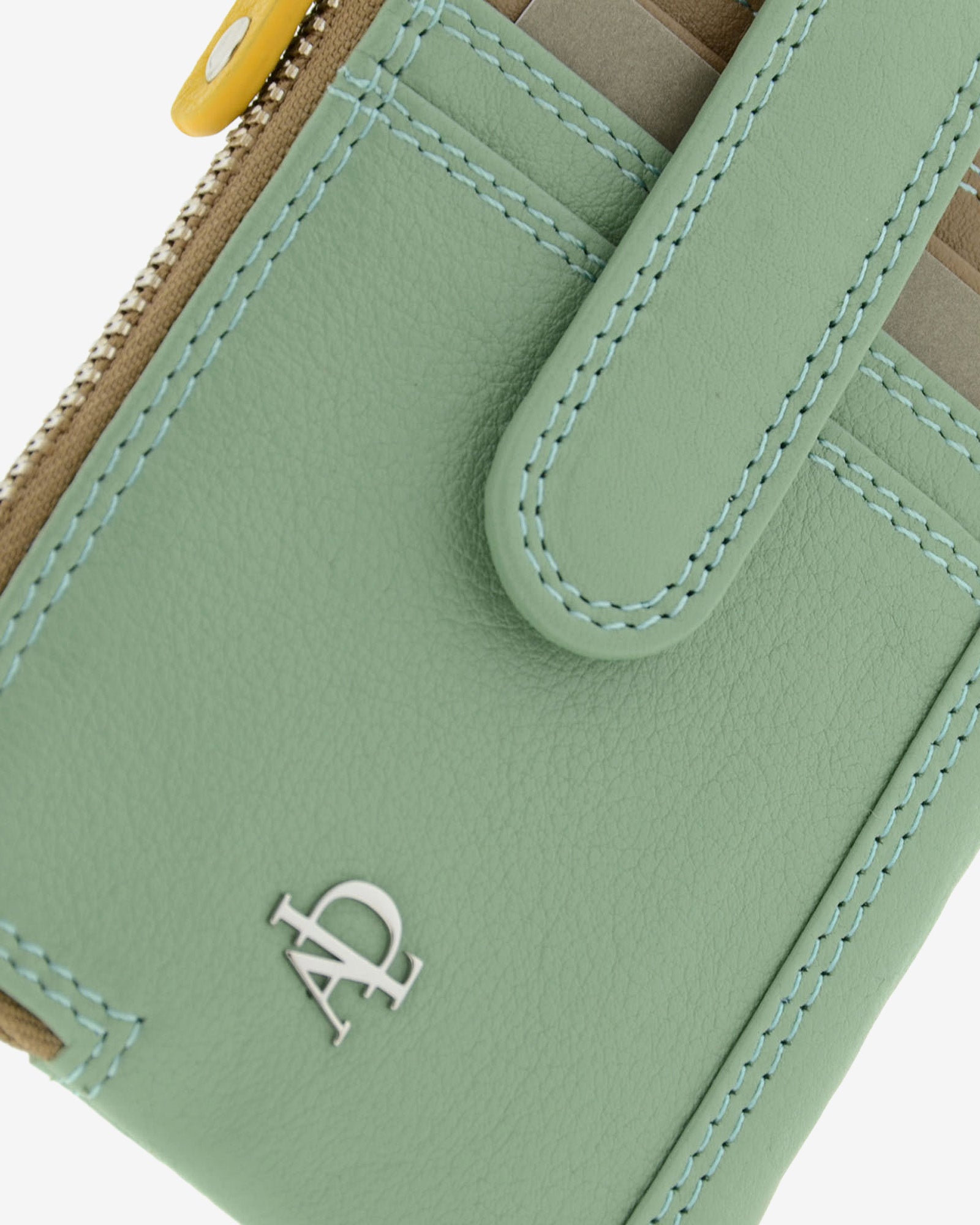 Monedero de mujer Asimetric AGUAMARINA   · Ref. 8036-16-C