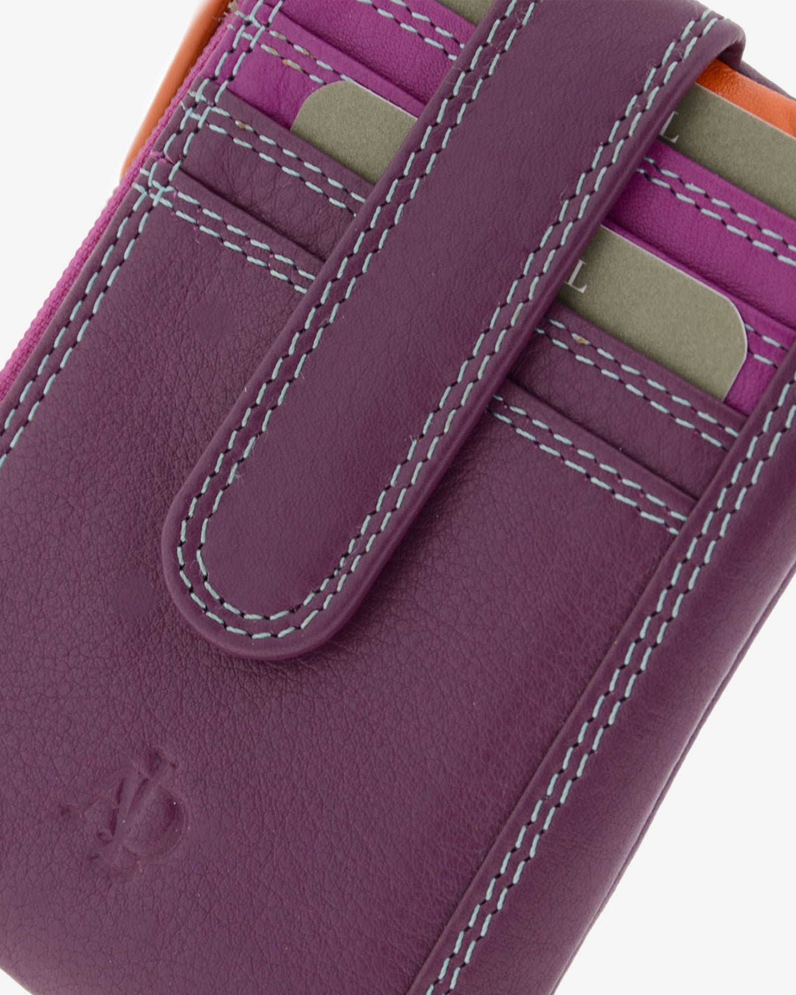 Monedero de piel unisex modelo 8036-18-C