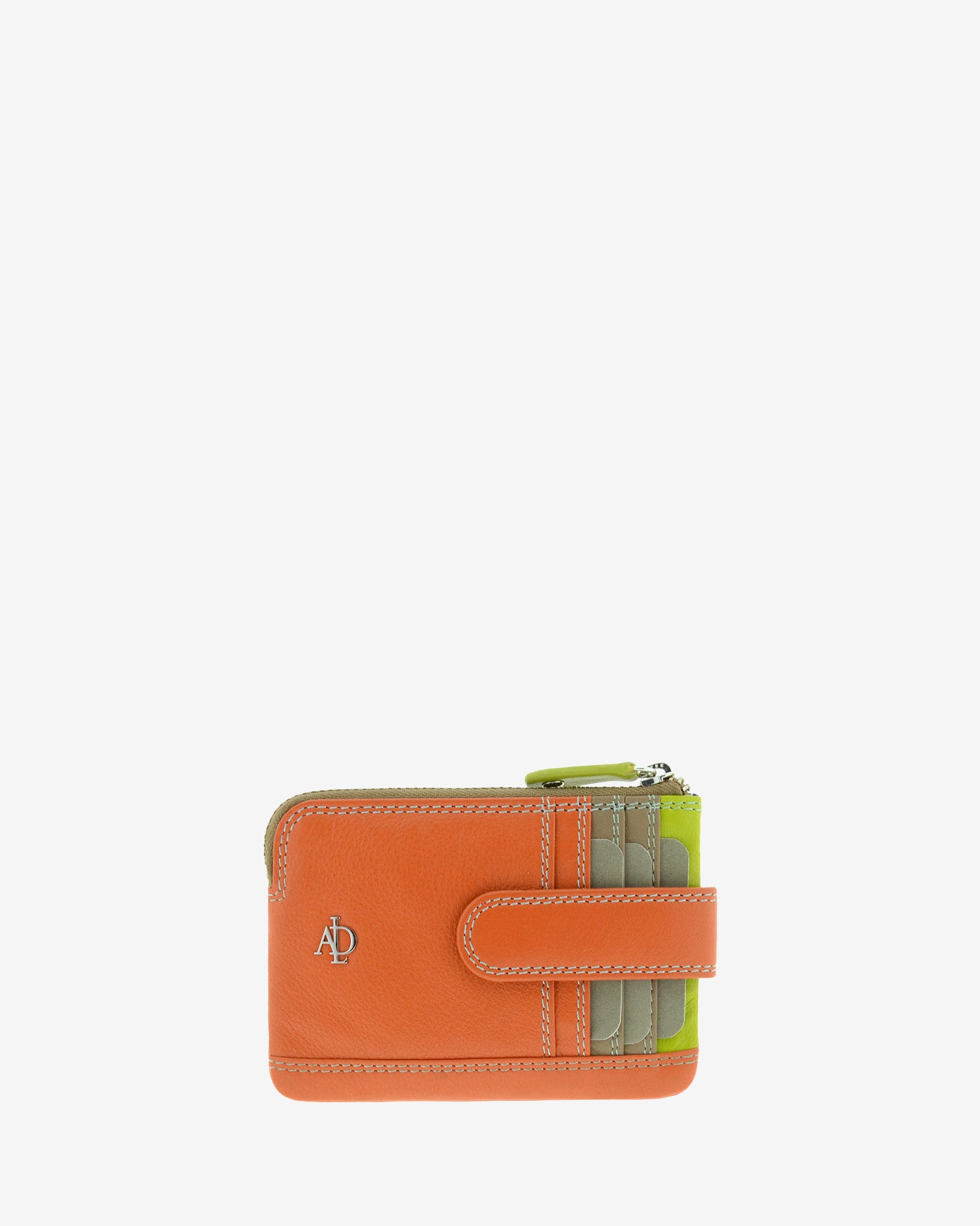 Monedero de mujer Asimetric MANDARINA  · Ref. 8036-9-C