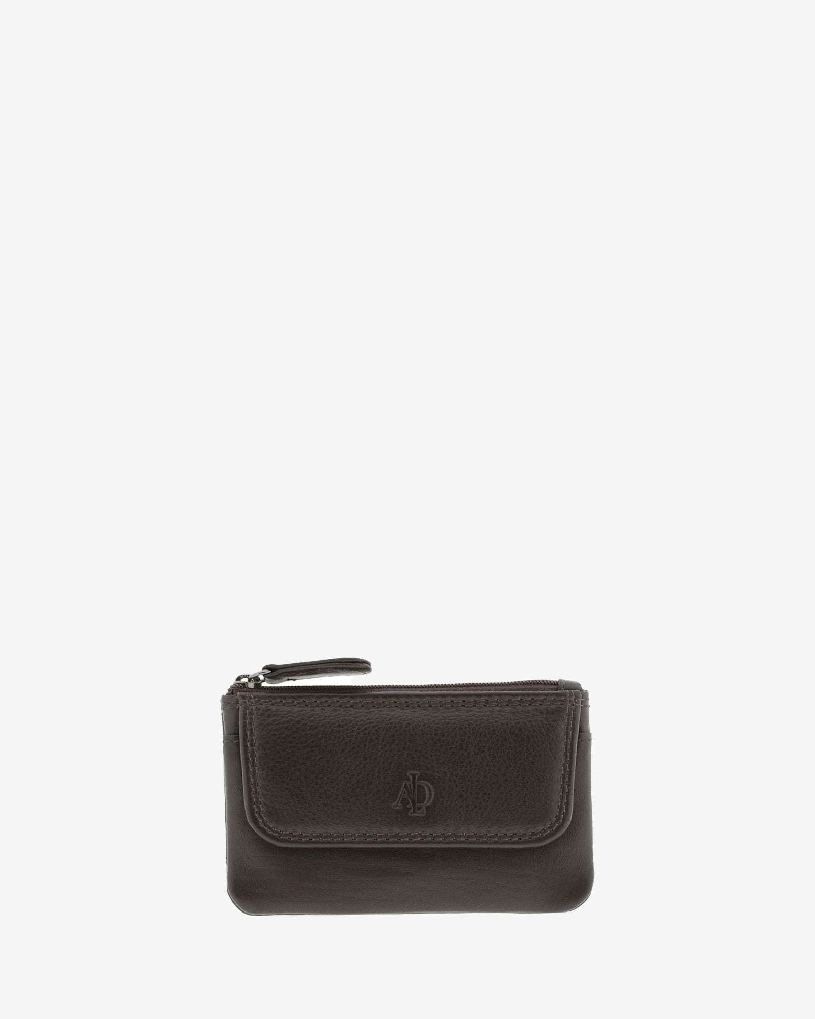 Monedero de piel unisex modelo 8047-2 marrón
