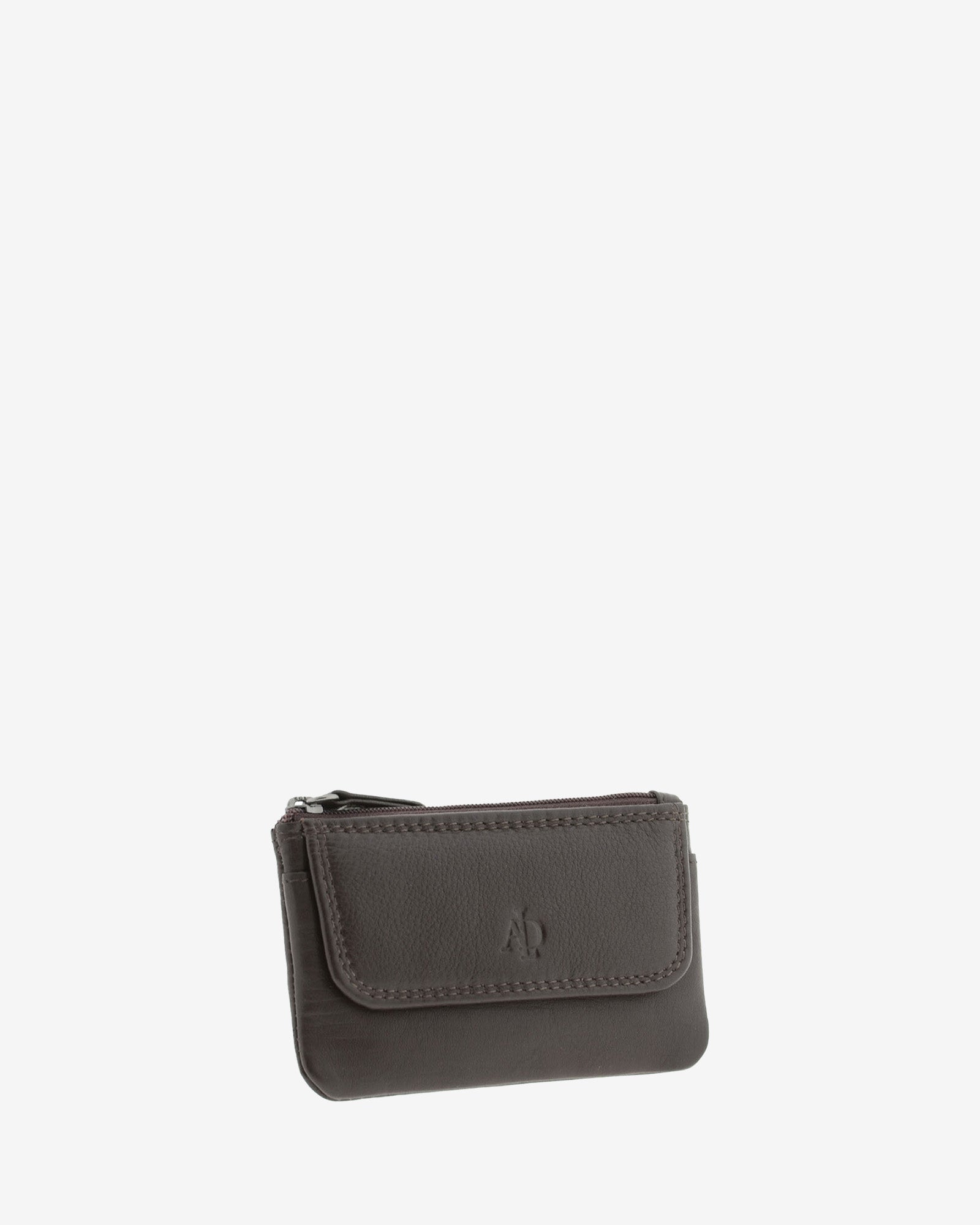 Monedero de piel unisex modelo 8047-2 marrón