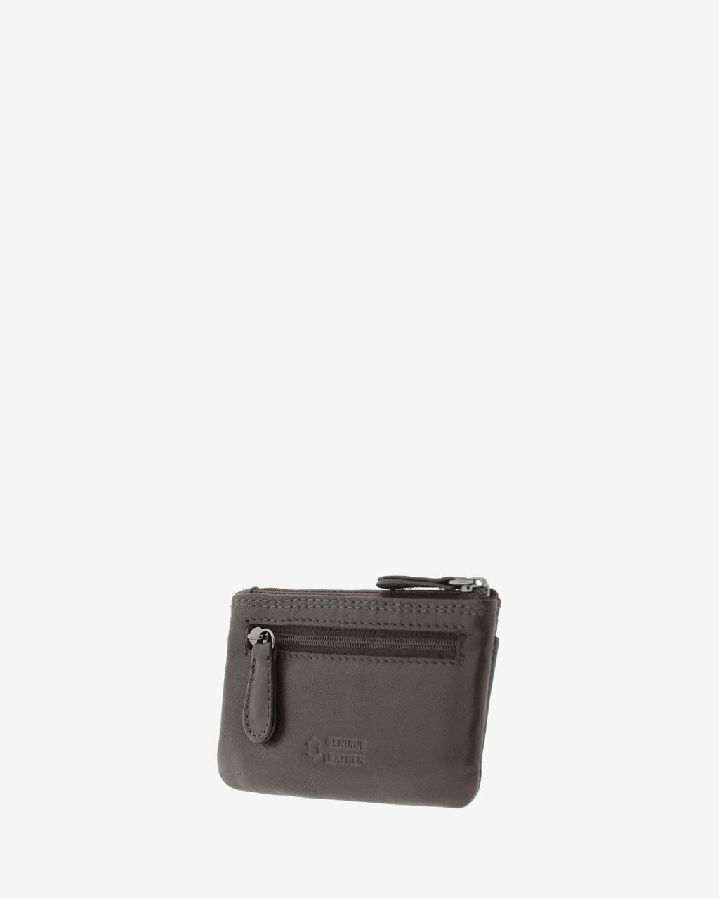 Monedero de piel unisex modelo 8047-2 marrón