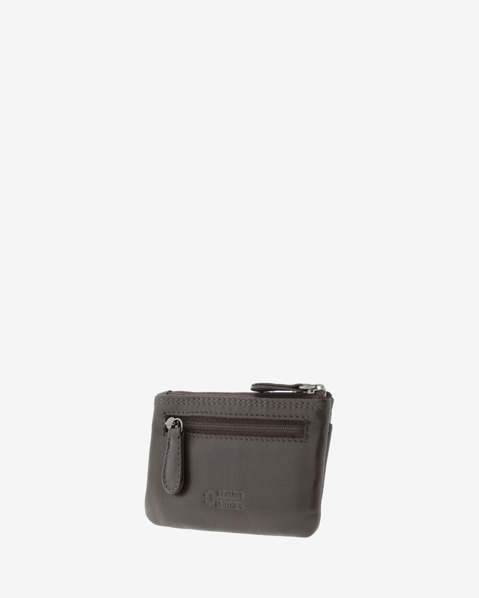 Monedero de piel unisex modelo 8047-2 marrón
