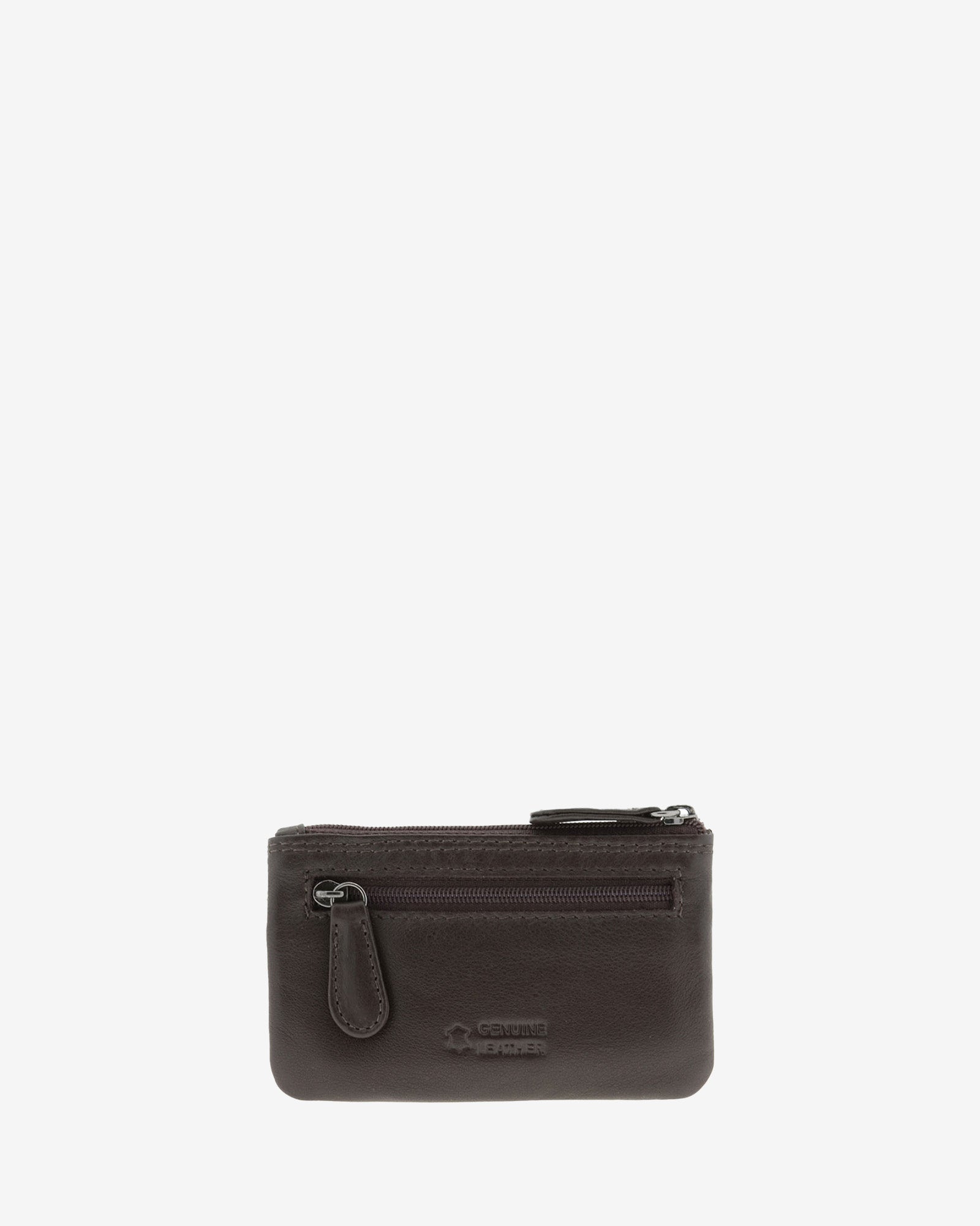 Monedero de piel unisex modelo 8047-2 marrón
