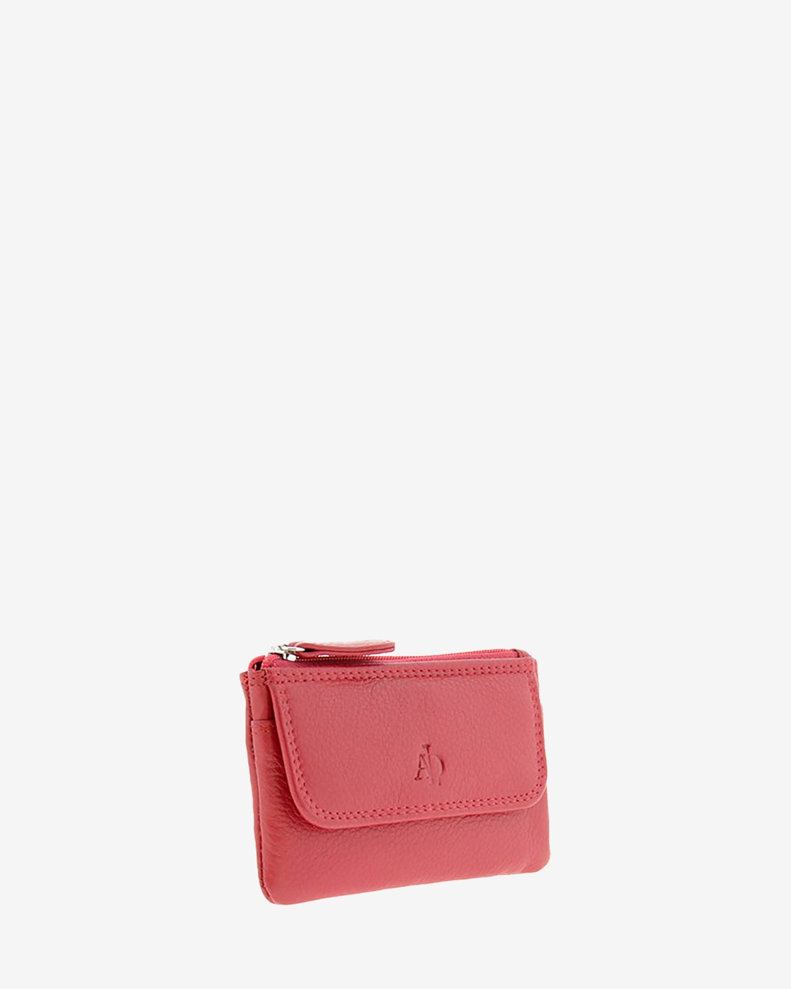 Monedero de piel unisex modelo 8047-3 rojo