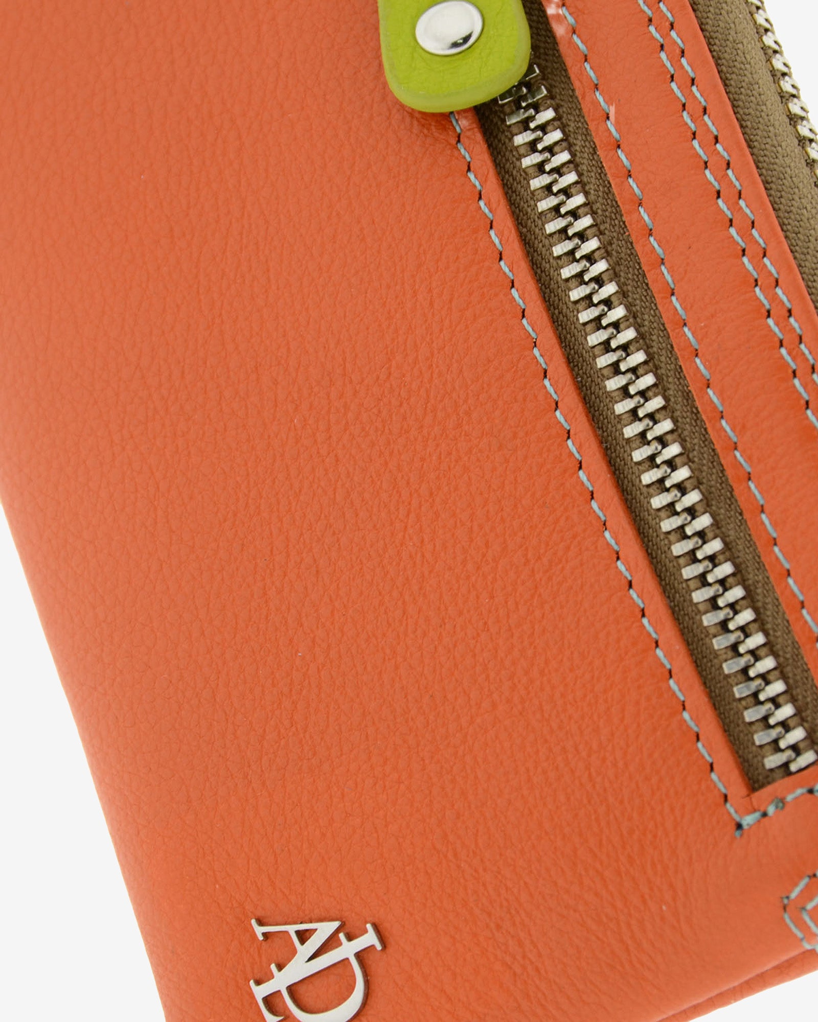 Monedero de mujer Asimetric MANDARINA  · Ref. 8053-9-C